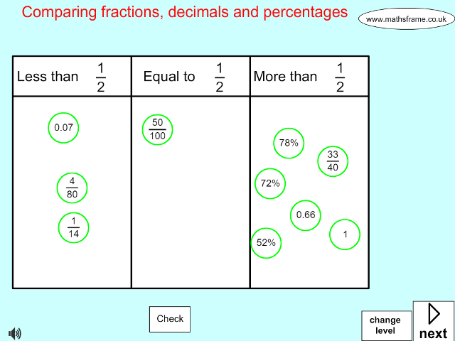 comparing-fractions-decimals-and-percentages