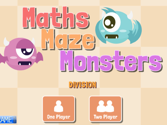 Maths-Maze-Monsters-Division
